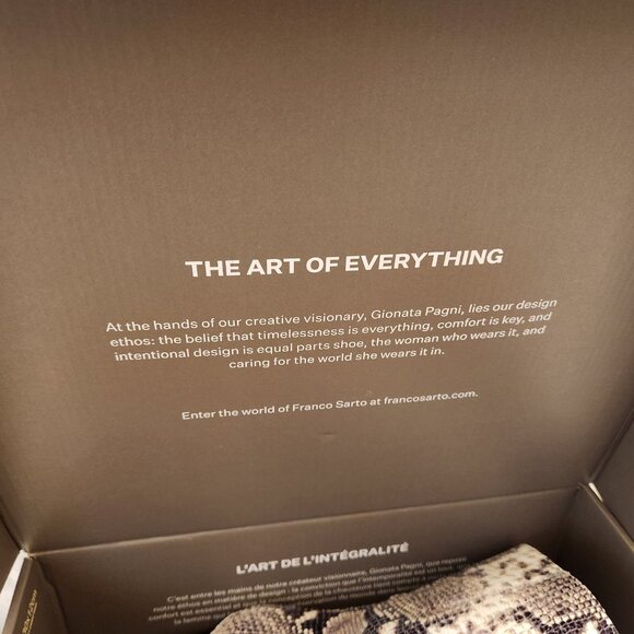 Franco Sarto "Briar" Grey Leather Heeled Boots. NIB. Size 10 - Picture 12 of 14